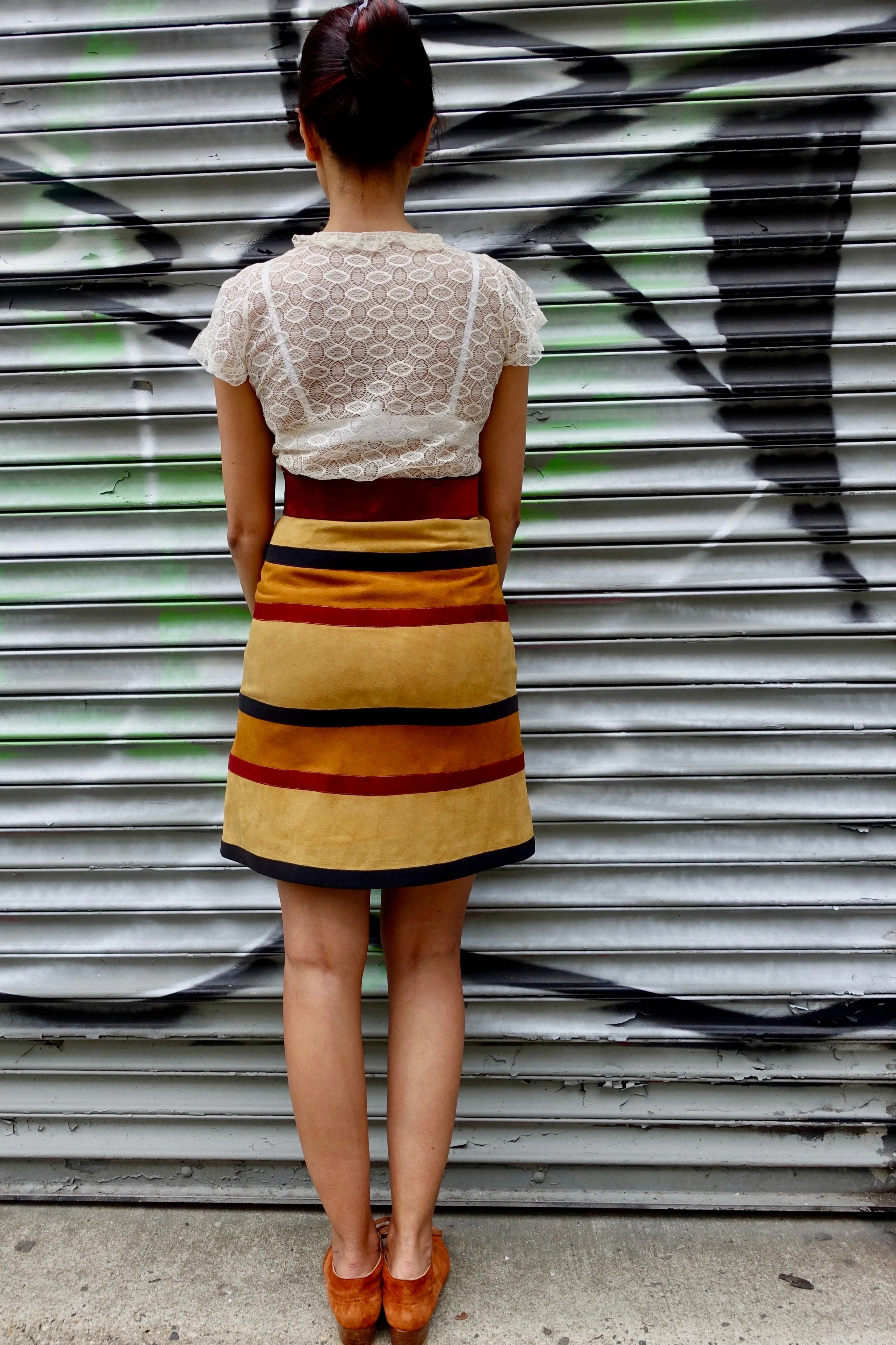 1970's Suede Skirt SOLD