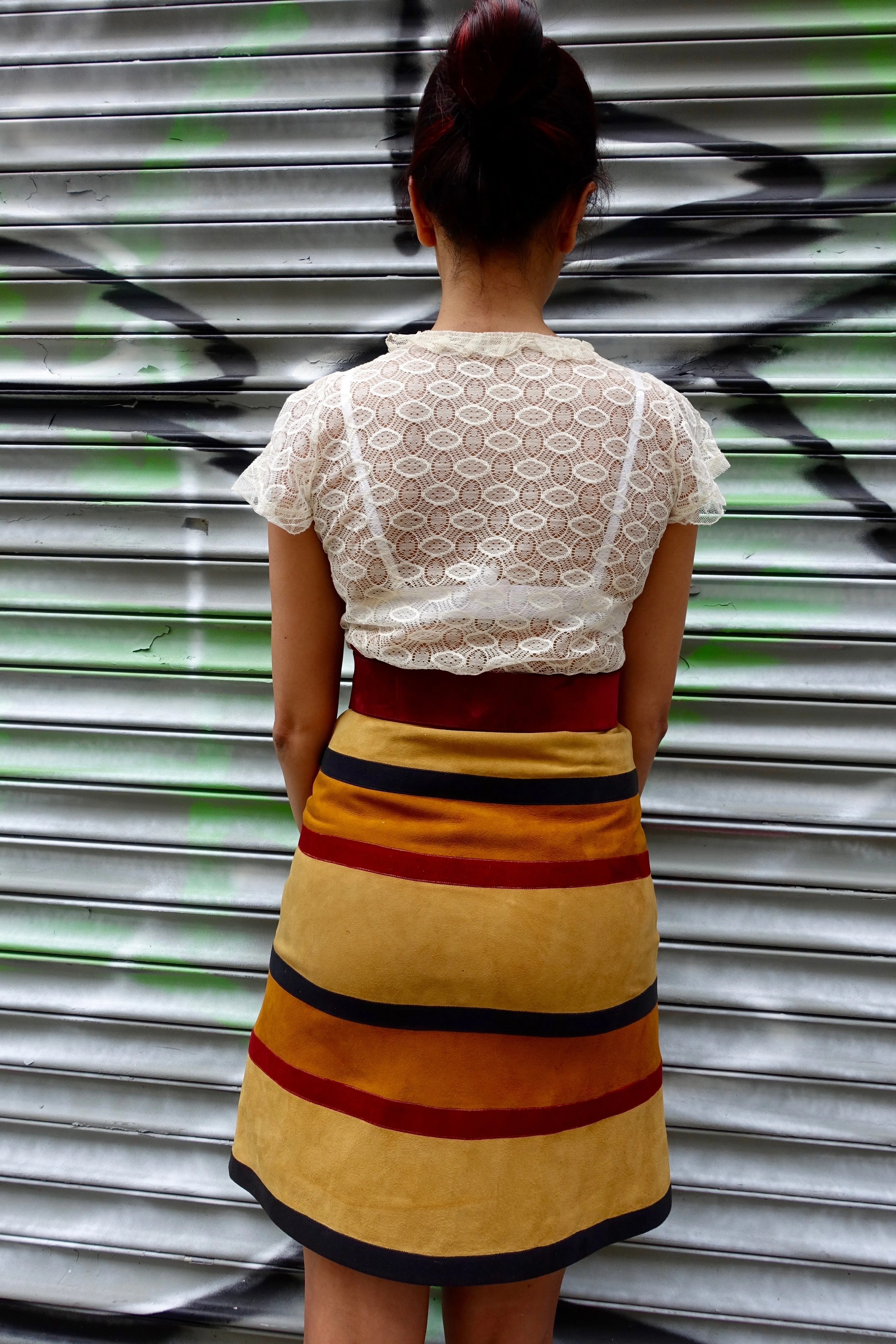 1970's Suede Skirt SOLD