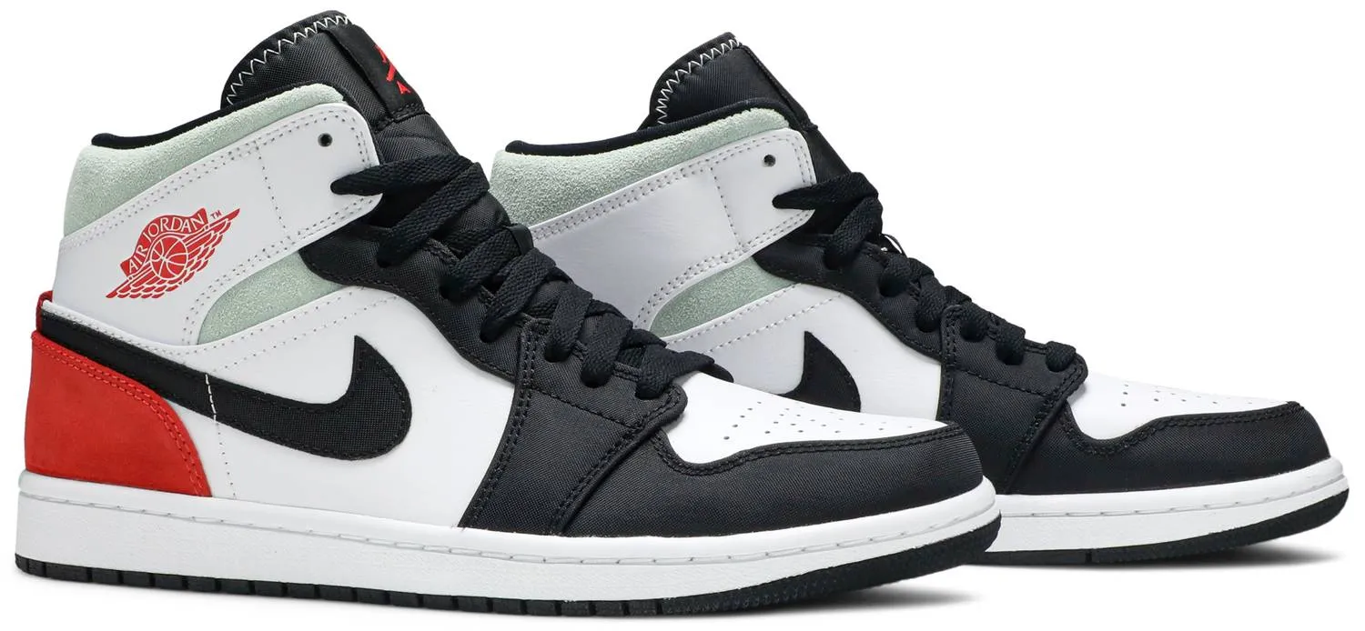 Air Jordan 1 Mid SE 'Red Black Toe'