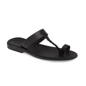 Ara -  Braided Leather Sandal | Black