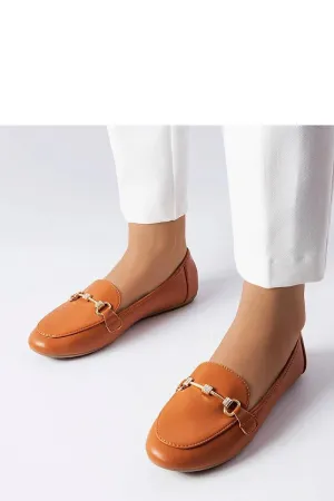 Brown decorative moccasins