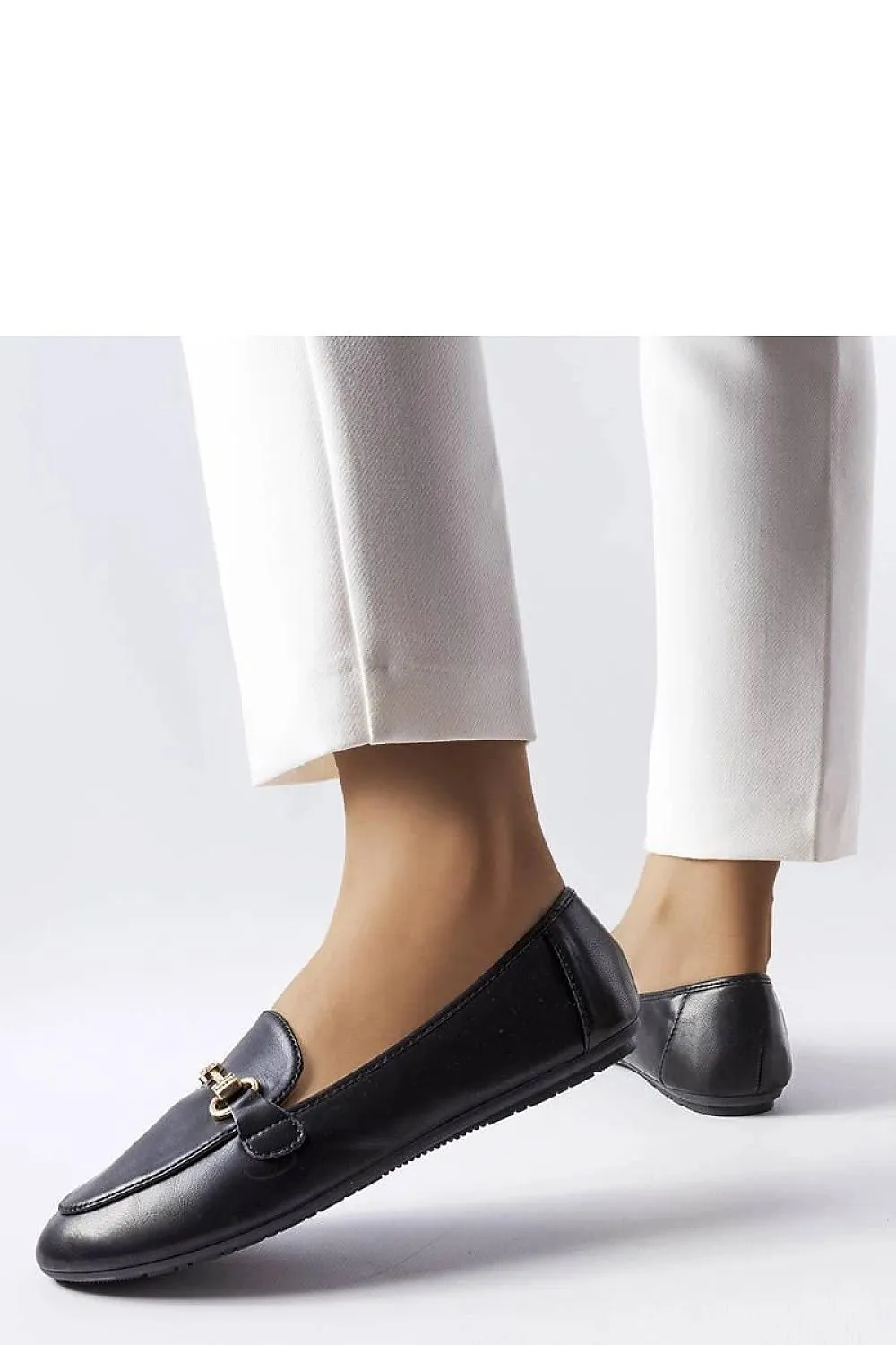 Brown decorative moccasins