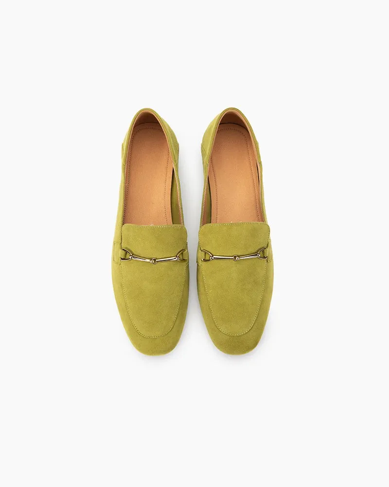 Classic Elegance Suede Slip-On Loafers