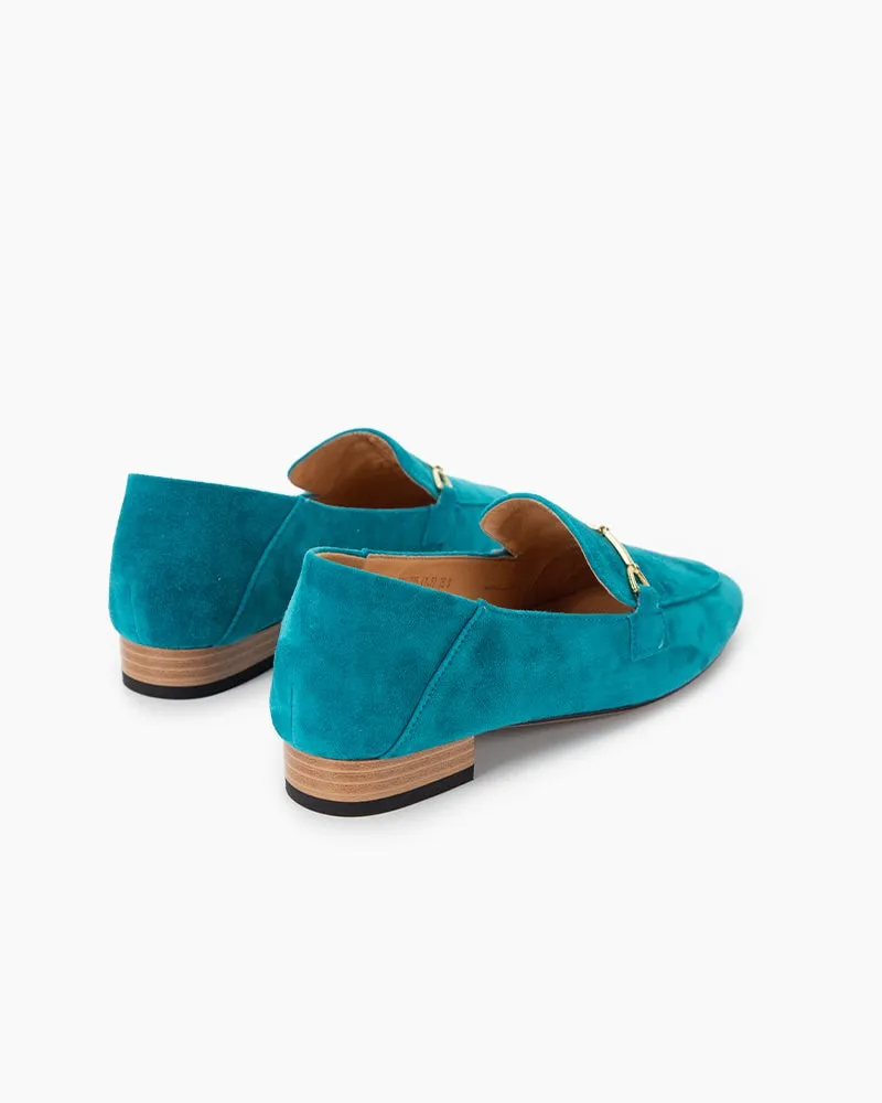 Classic Elegance Suede Slip-On Loafers