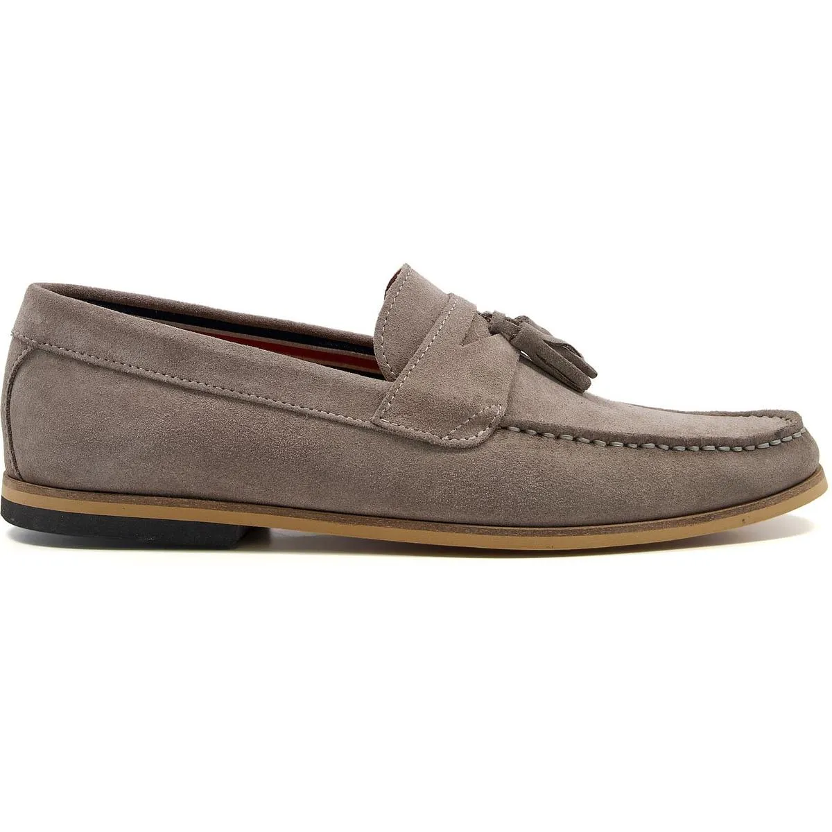 Dune Bart Slip On Shoe Grey