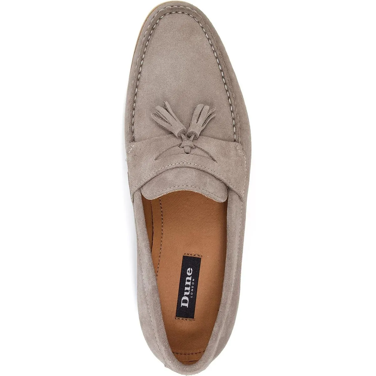 Dune Bart Slip On Shoe Grey