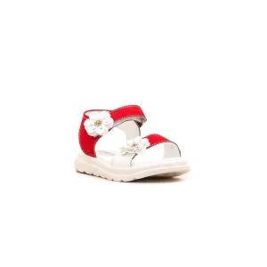 Girls Red Casual Sandal KD7587