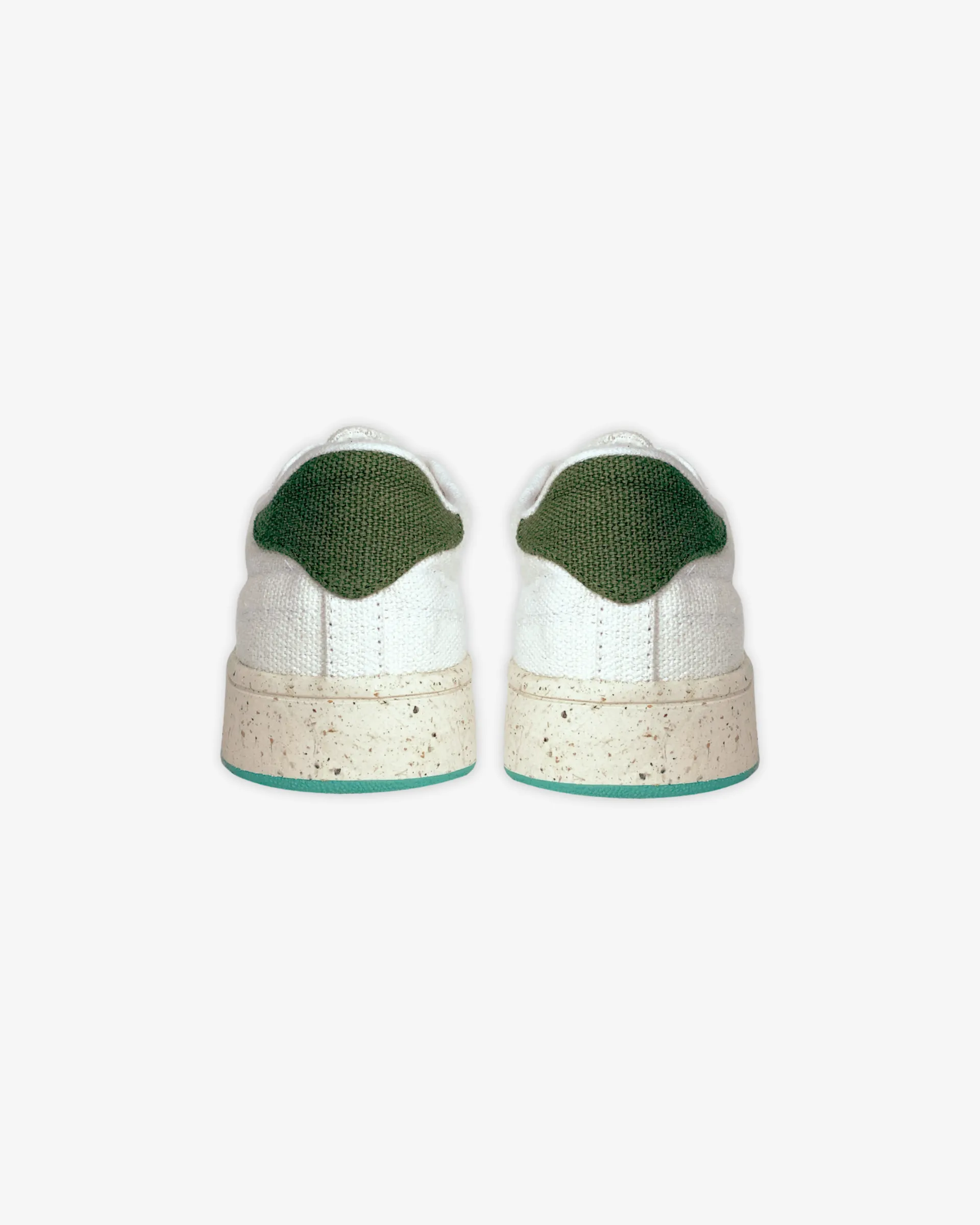 HEMP WOMEN'S ENERGY SNEAKERS - BLANCO Y VERDE (MUJER)