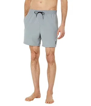 Hurley Men's One and Only Particle 17" Volley Boardshorts GreyLarge