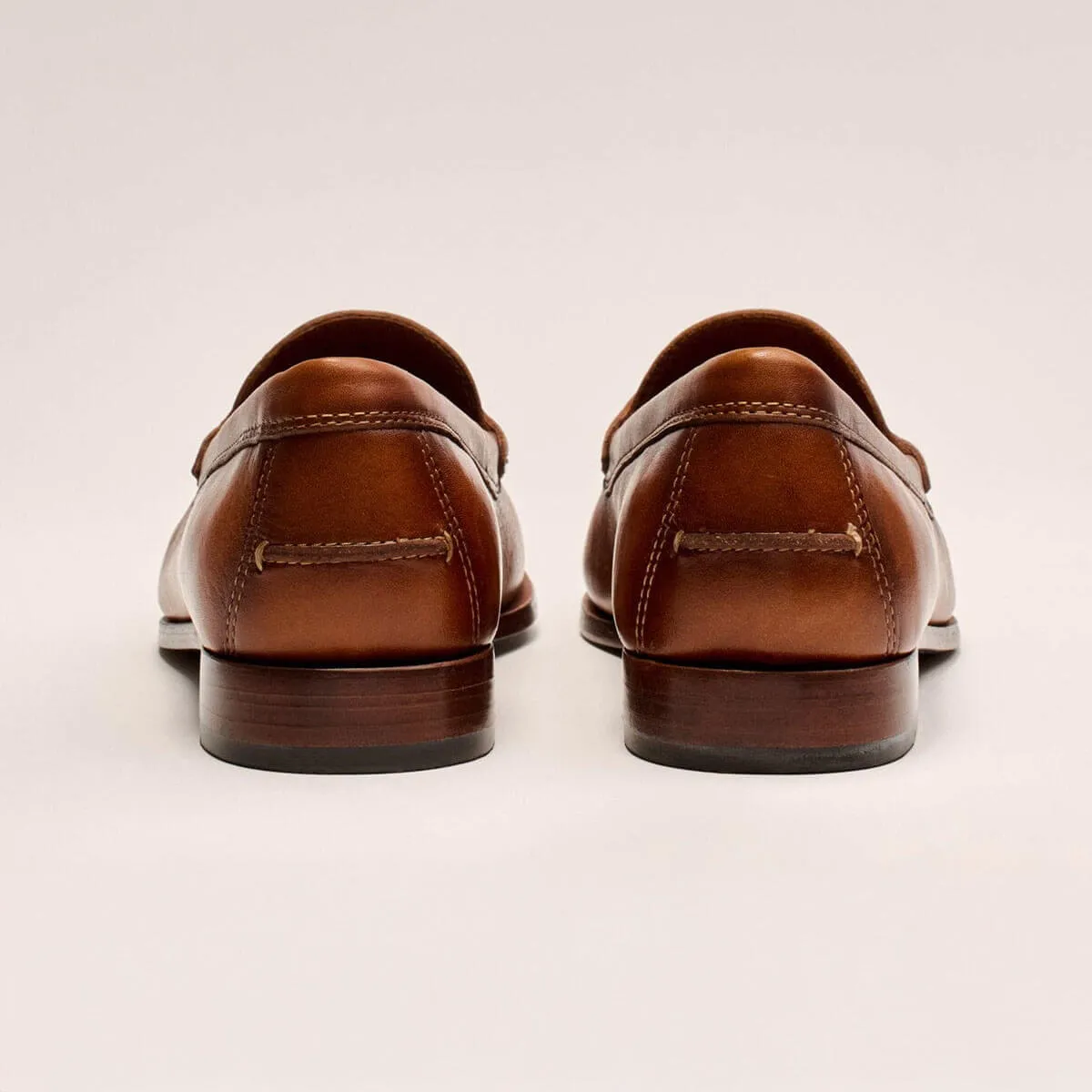 Johnnie-O Clubhouse Penny Loafers - Tan