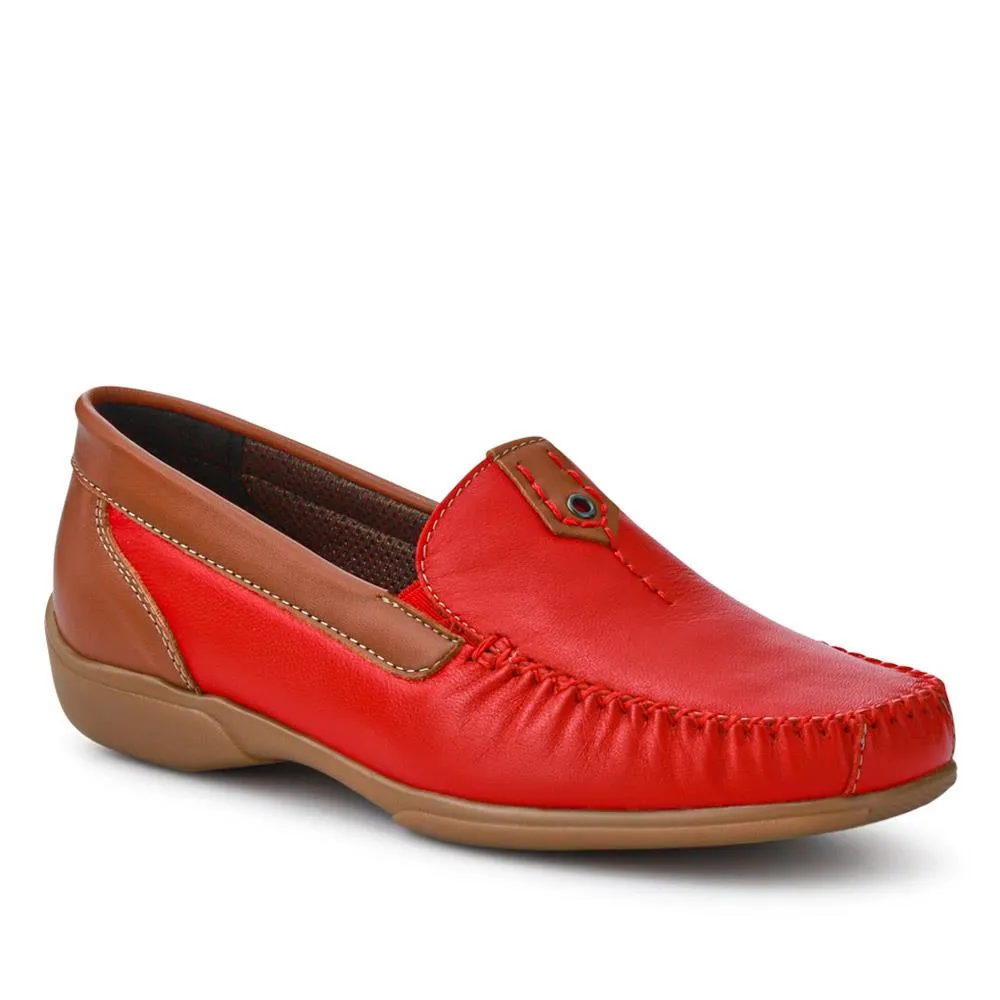 Leather Moccasins - CONT39003 / 325 242