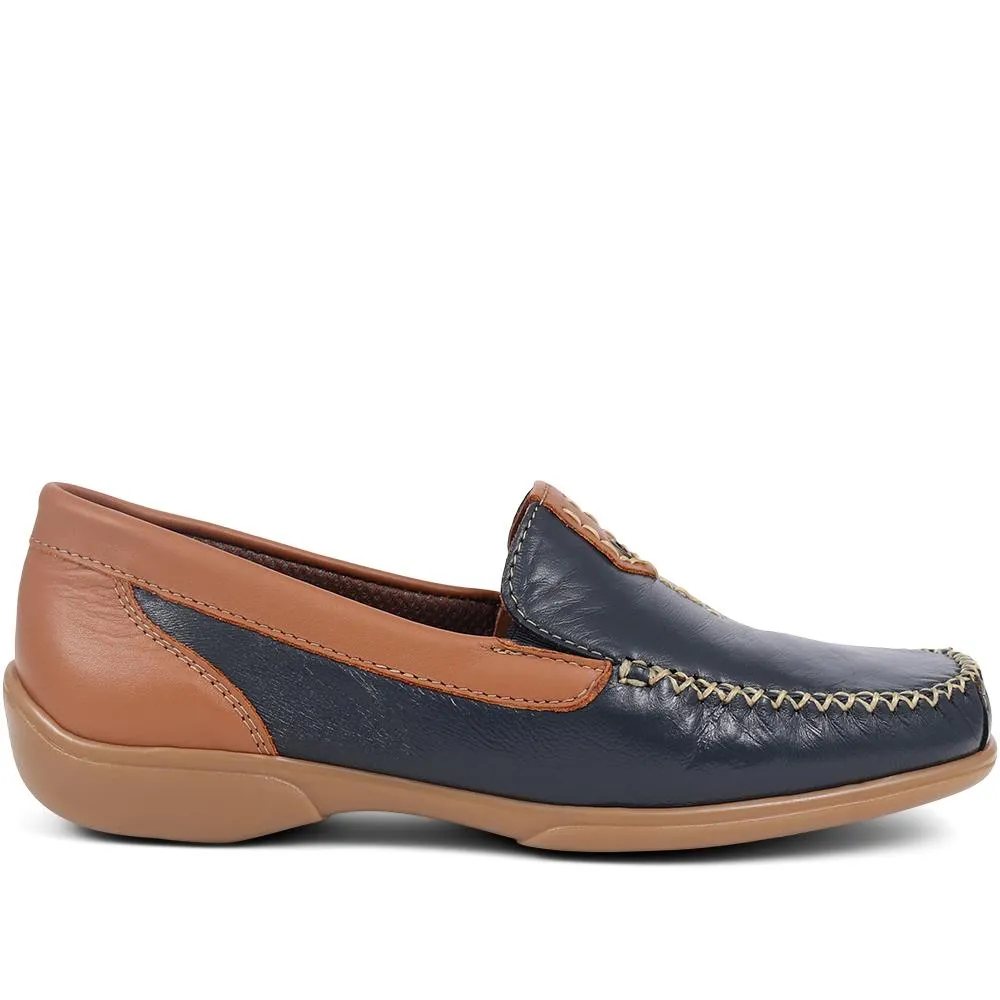 Leather Moccasins - CONT39003 / 325 242