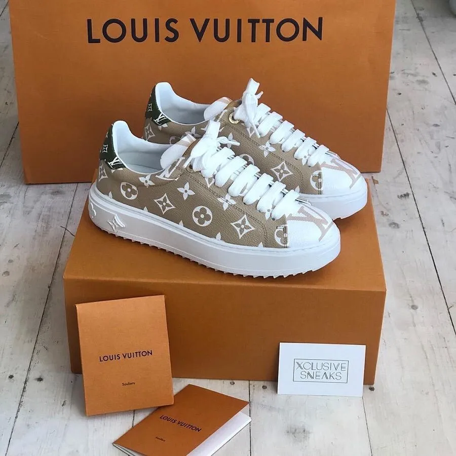 Louis Vuitton Giant Monogram Time Out Sneakers
