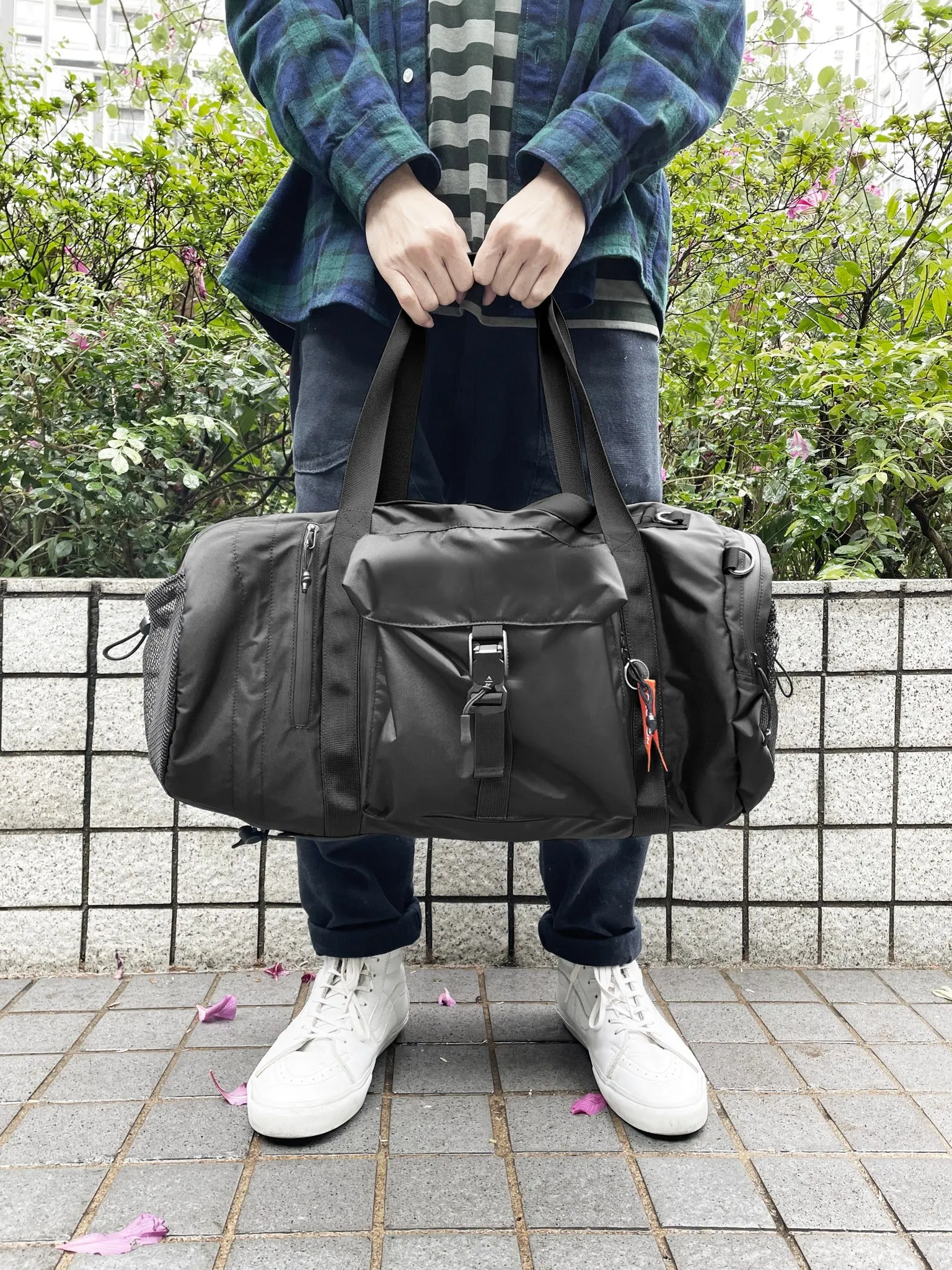 <A 000a001a92ax> Premium Duffle Bag