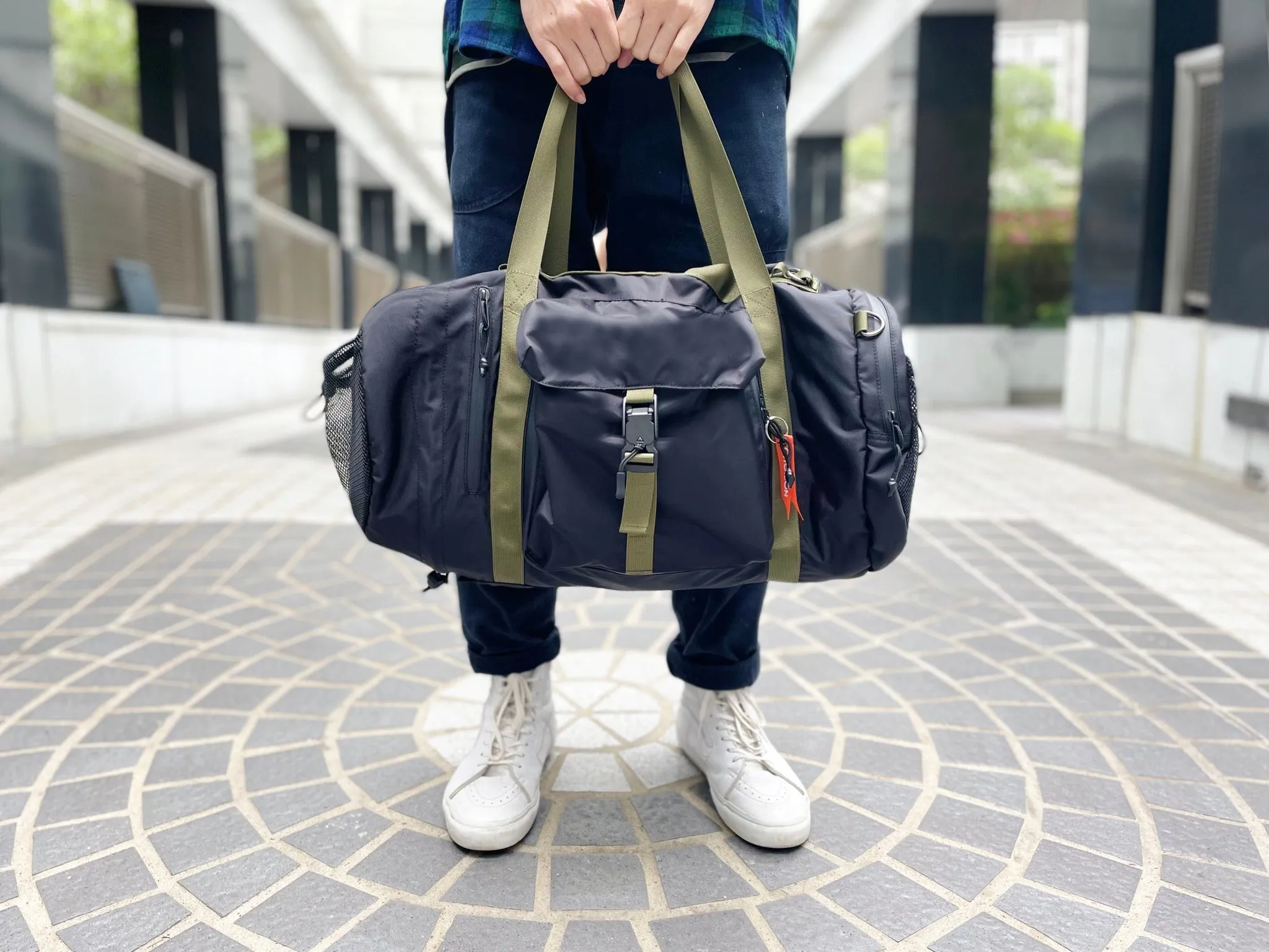 <A 000a001a92ax> Premium Duffle Bag