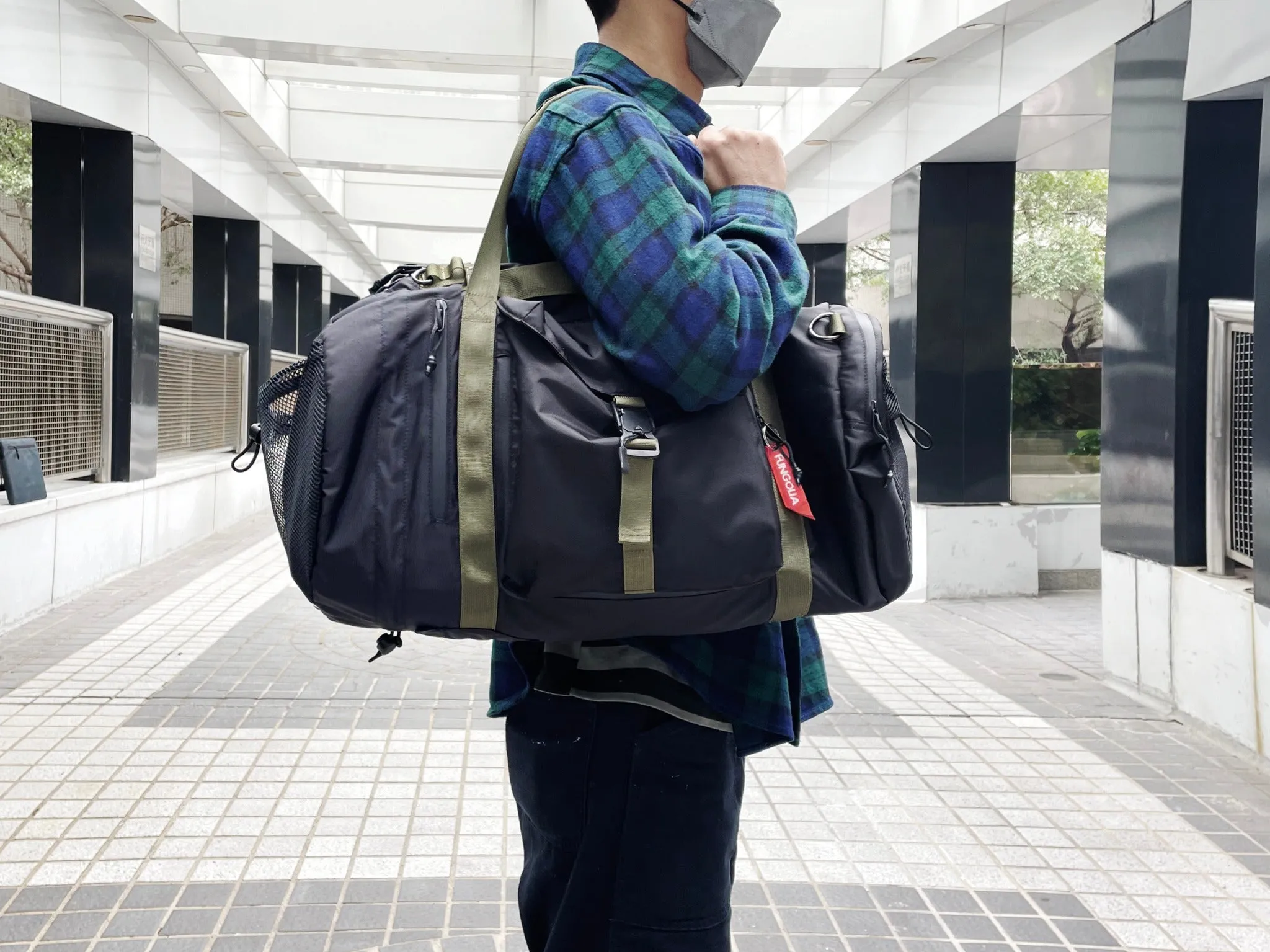 <A 000a001a92ax> Premium Duffle Bag