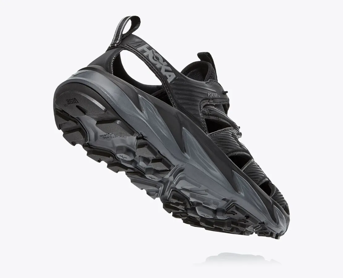 MEN'S HOKA HOPARA | BLACK / DARK SHADOW