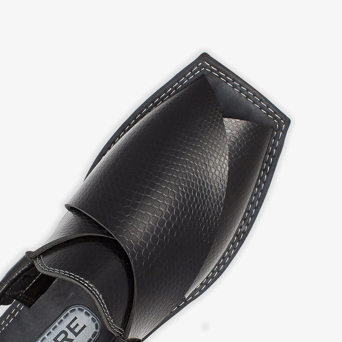 Men's Textured Peshawari Sandals