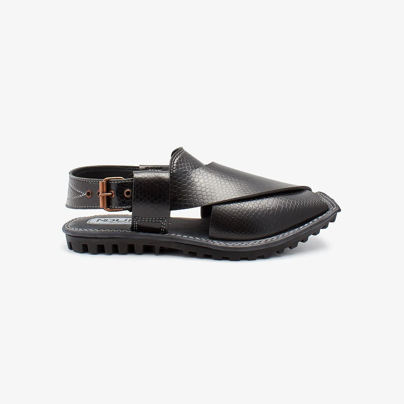 Men's Textured Peshawari Sandals