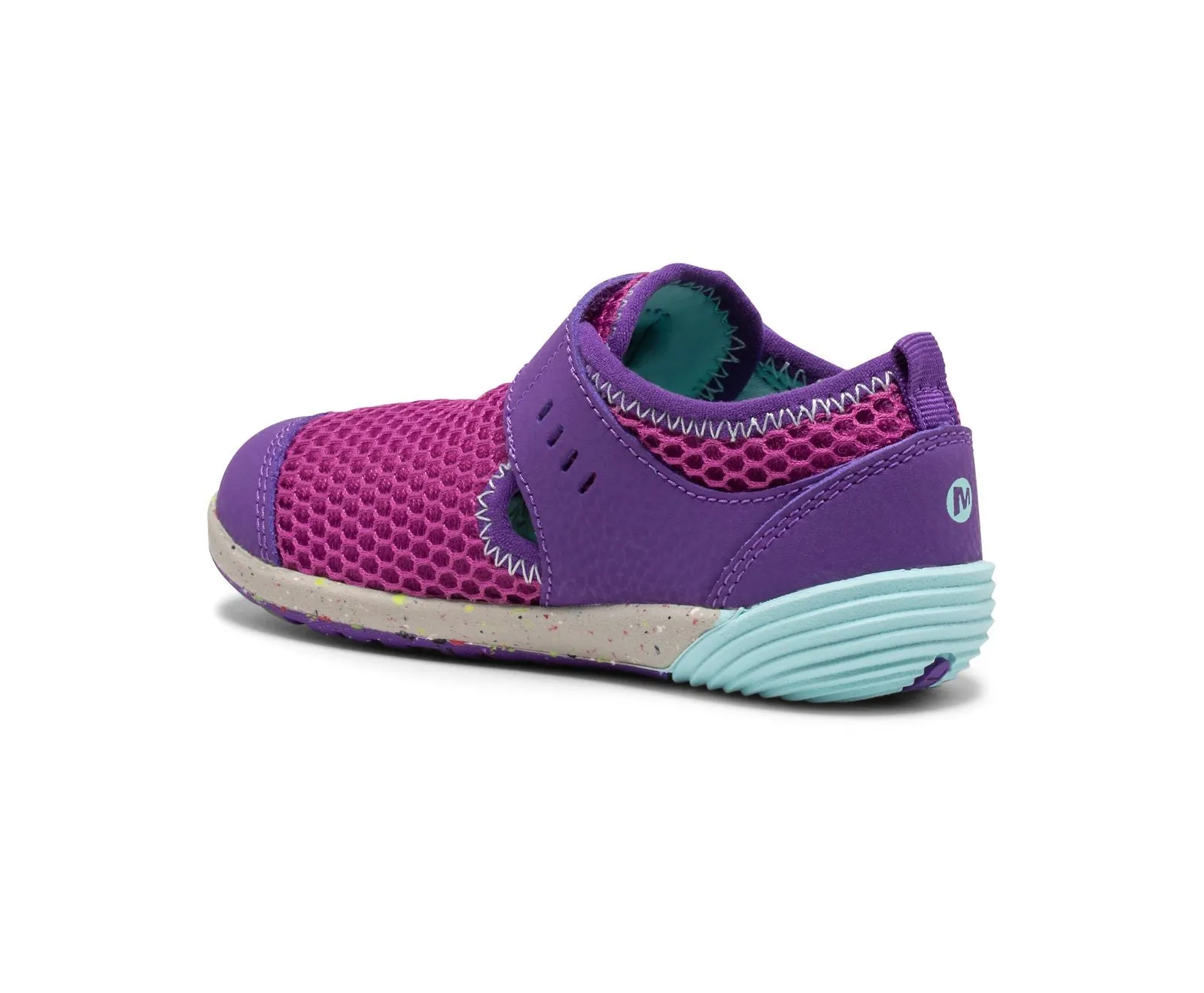 Merrell Bare Steps H2O | Purple/Turquoise Toddler and Kids Water Shoes
