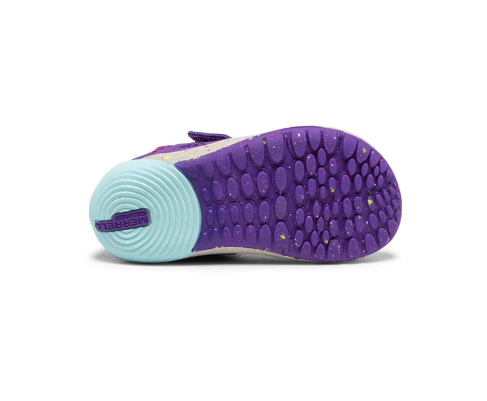 Merrell Bare Steps H2O | Purple/Turquoise Toddler and Kids Water Shoes