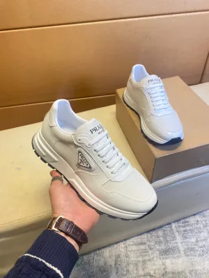 MSE074  Prada Re-Nylon and Brushed Leather Sneakers / Size6-12
