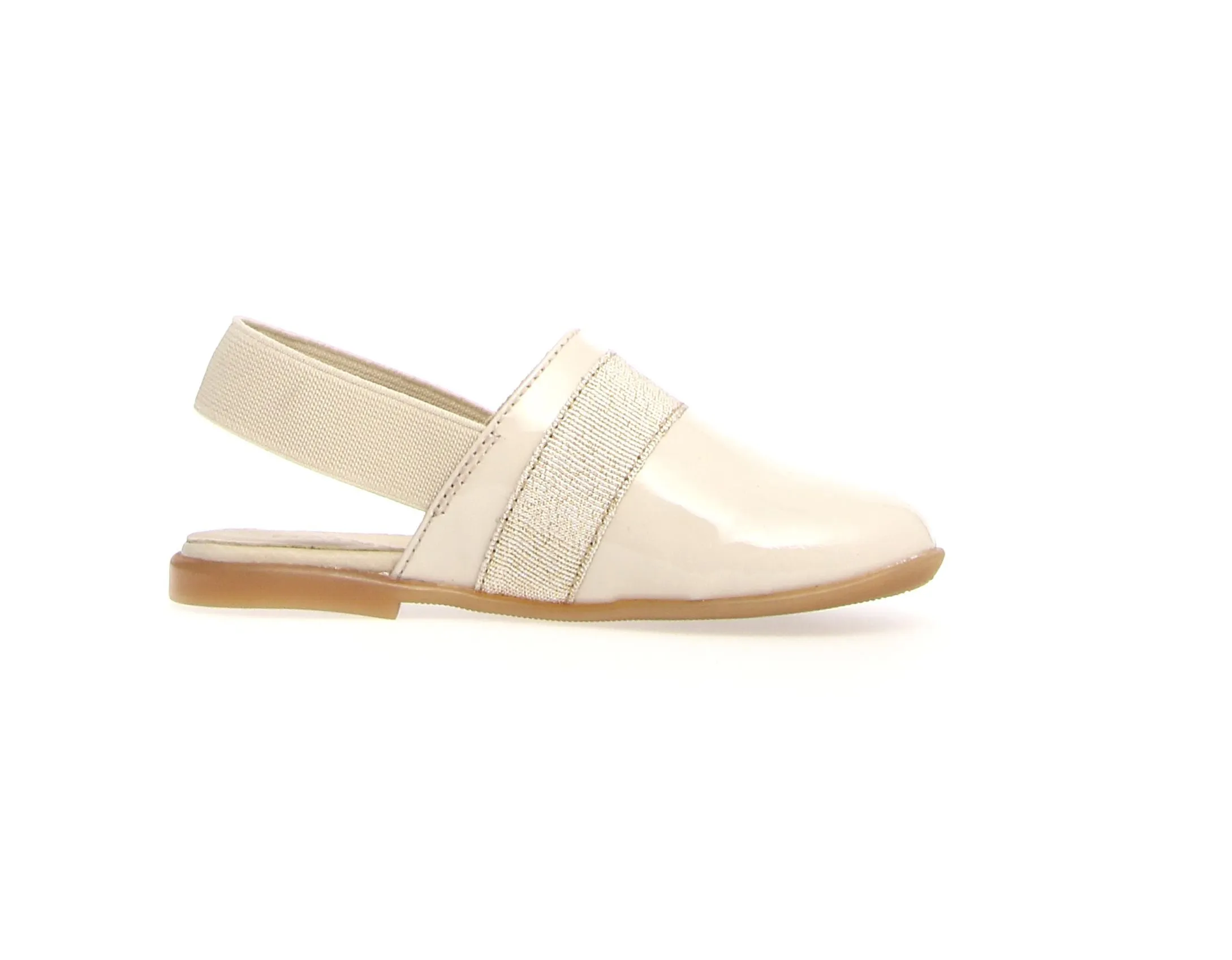 Naturino Evry Girl's Dress Shoes - Beige/Platinum