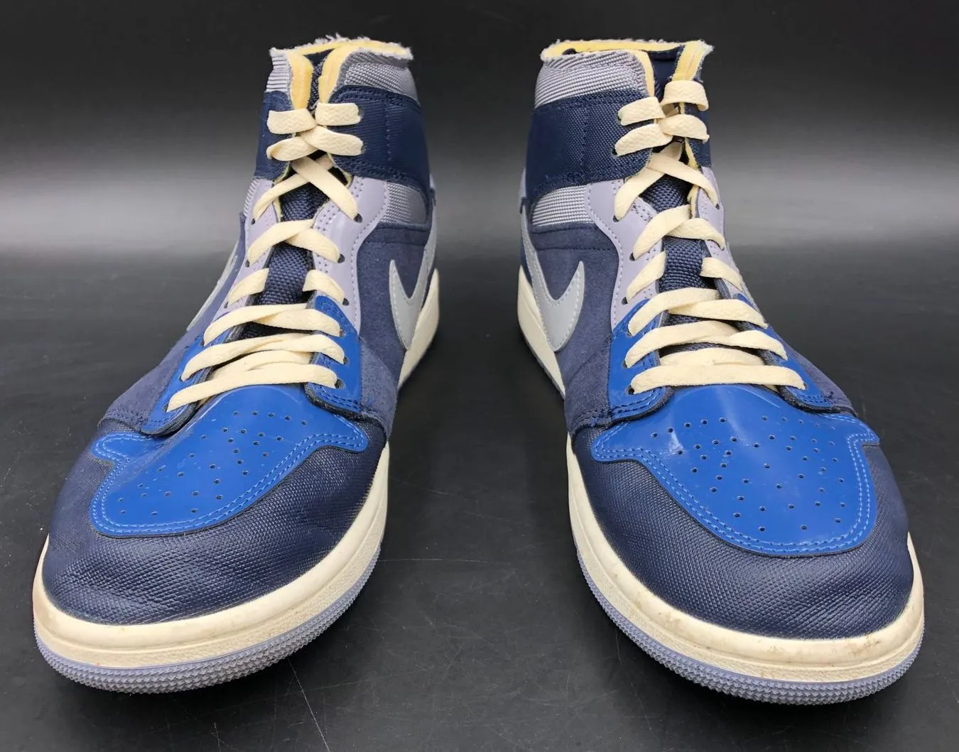 Nike Jordan 1 Mid SE Craft 'Obsidian' Men's Blue/Grey Sneakers - Size 11 ( COA)