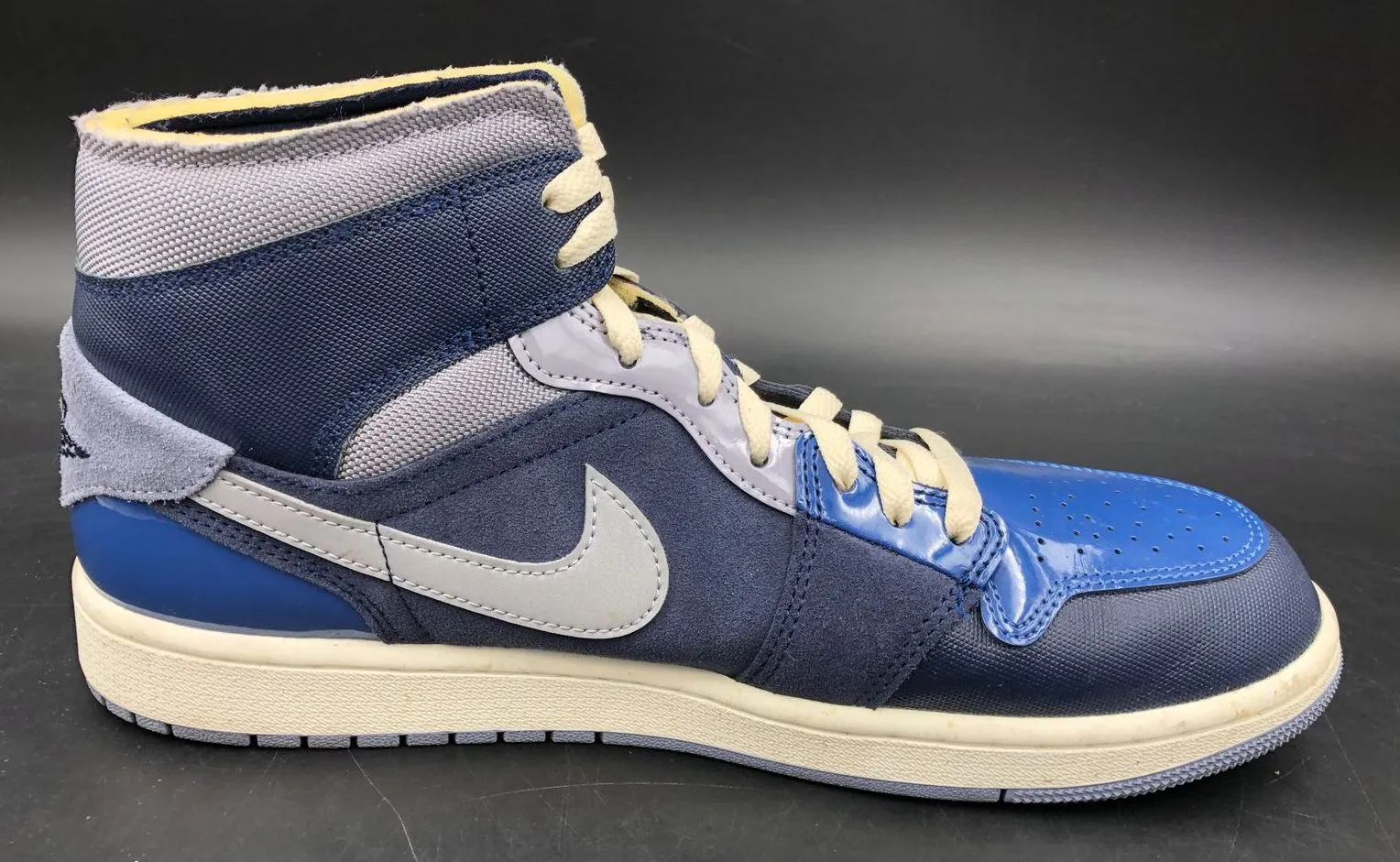 Nike Jordan 1 Mid SE Craft 'Obsidian' Men's Blue/Grey Sneakers - Size 11 ( COA)