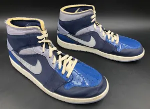 Nike Jordan 1 Mid SE Craft 'Obsidian' Men's Blue/Grey Sneakers - Size 11 ( COA)