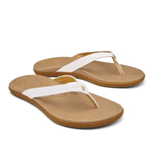 Olukai Honu Br.White/Golden Sand Women's
