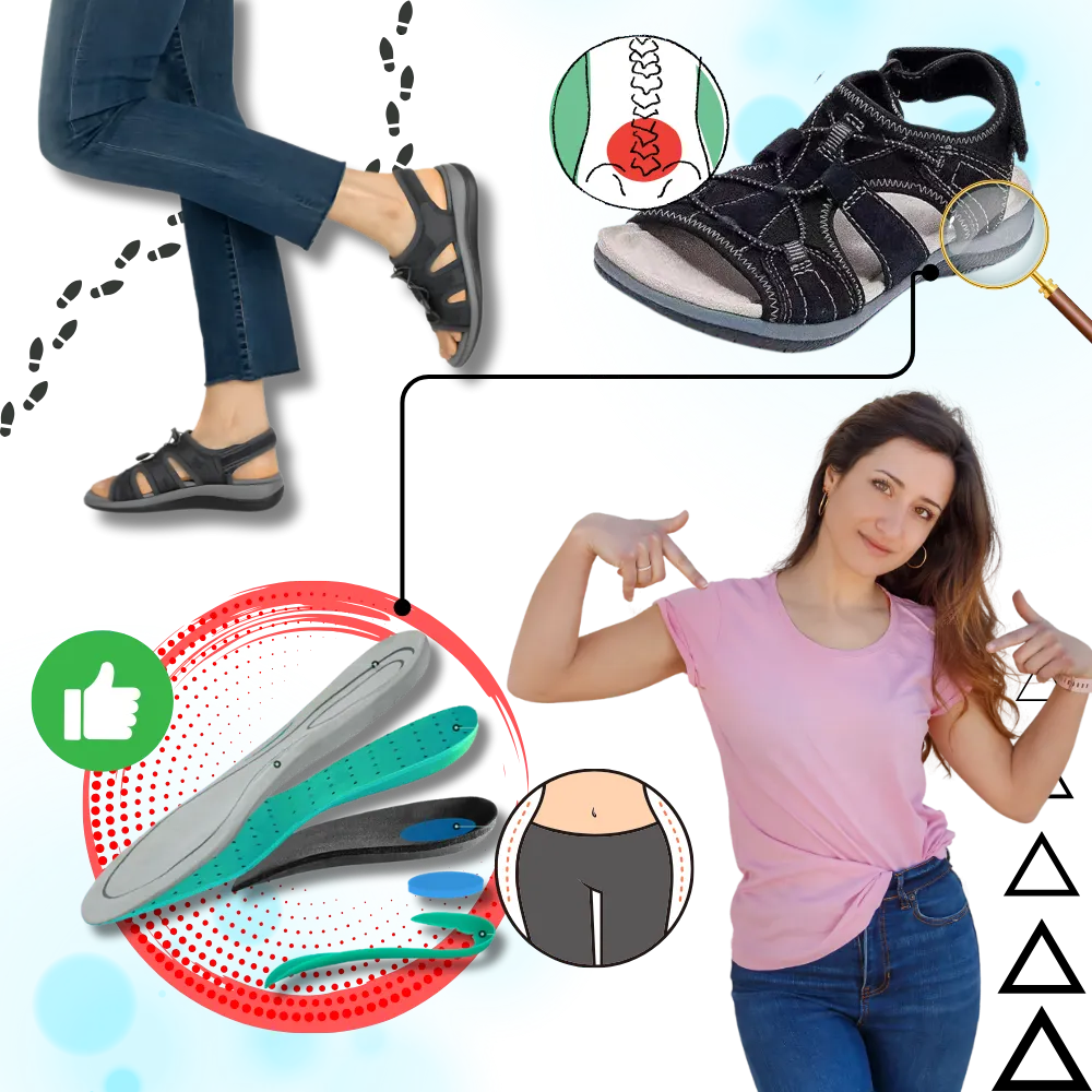 Orthotic Support Non-Slip Sandals