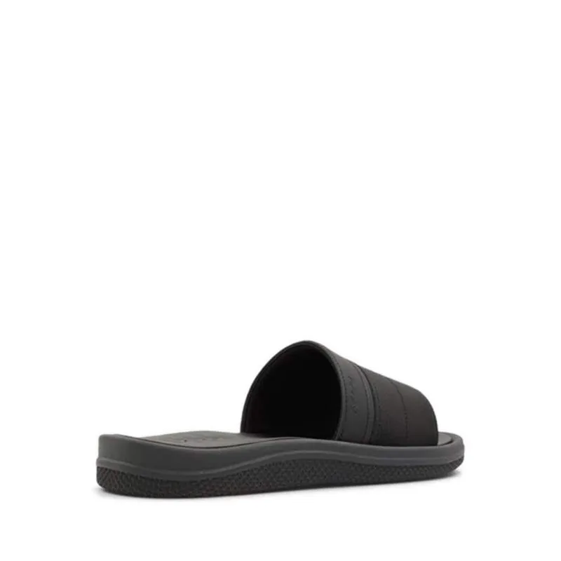 Plantago Flat Sandals - Black