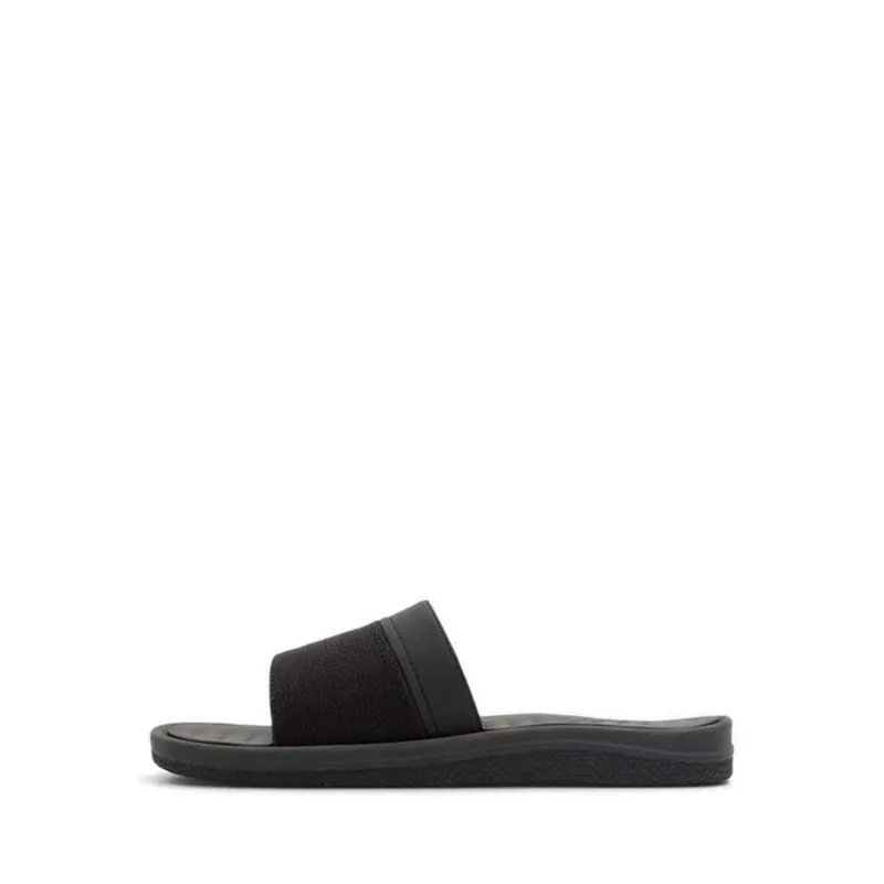 Plantago Flat Sandals - Black