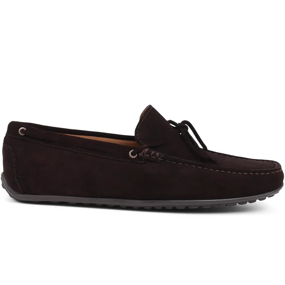 Plymouth Leather Moccasins  - PLYMOUTH / 325 094