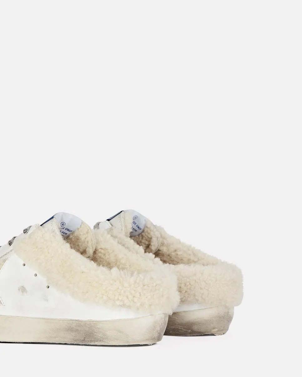 "Superstar Sabot Shearling Sneakers"