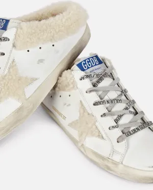 "Superstar Sabot Shearling Sneakers"