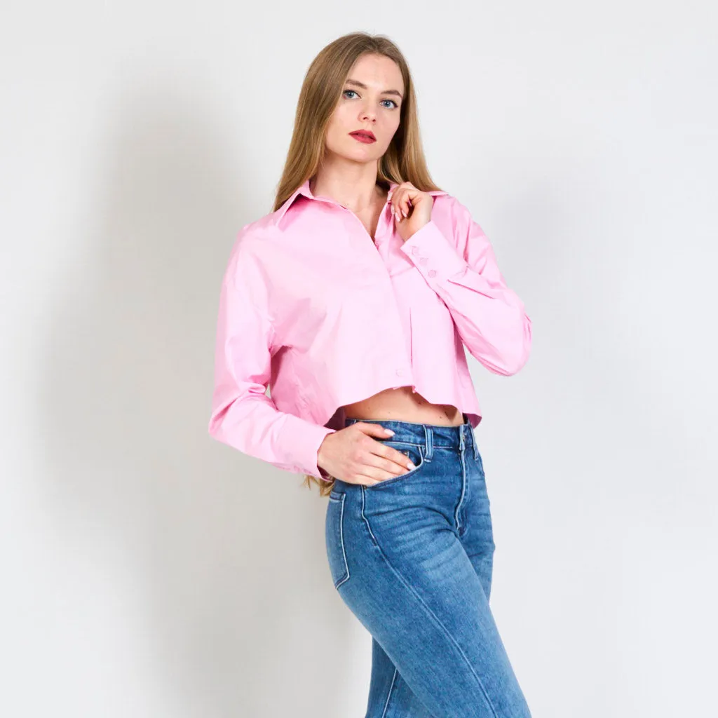 Short shirt with pocket tex oxfords wholesale