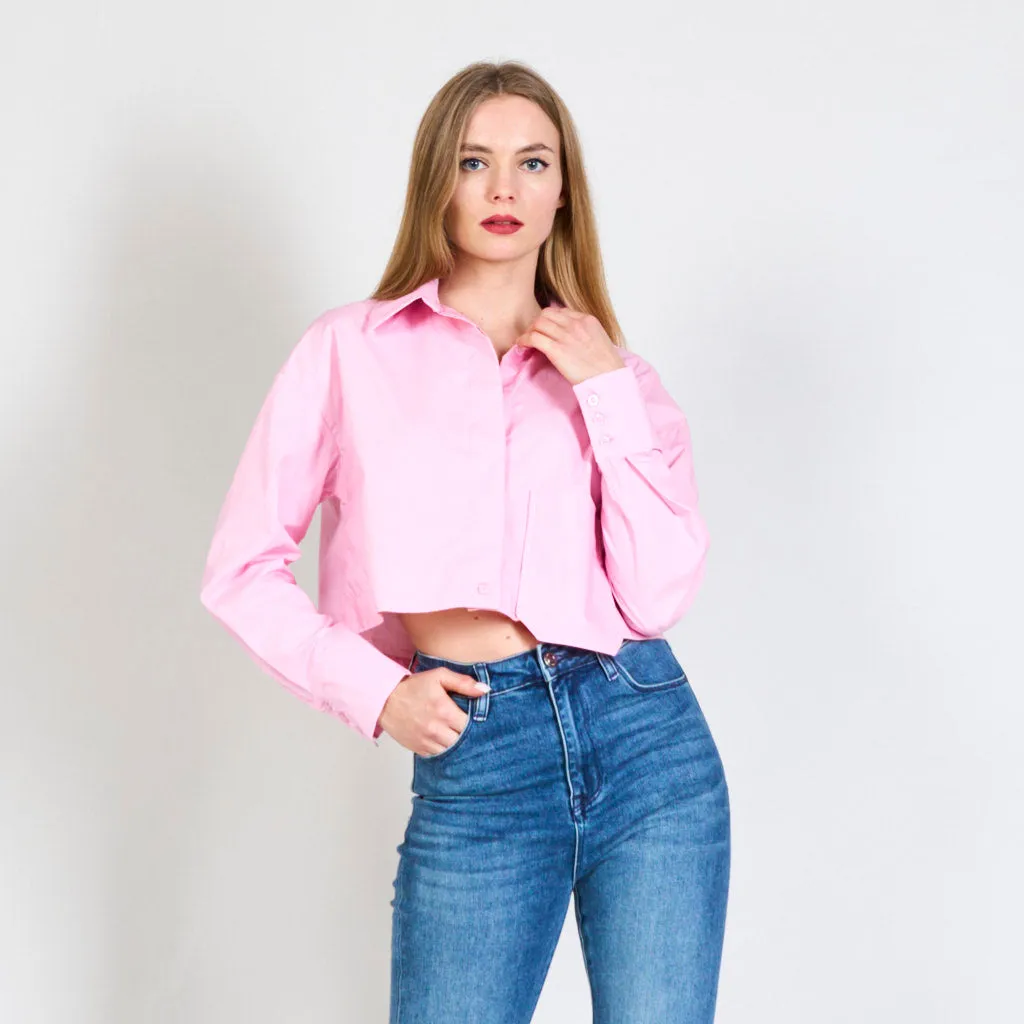 Short shirt with pocket tex oxfords wholesale