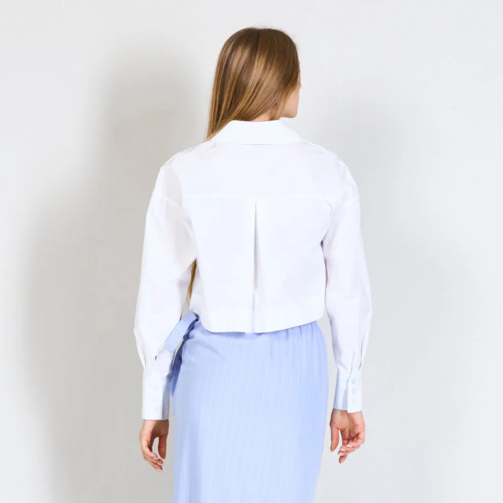 Short shirt with pocket tex oxfords wholesale