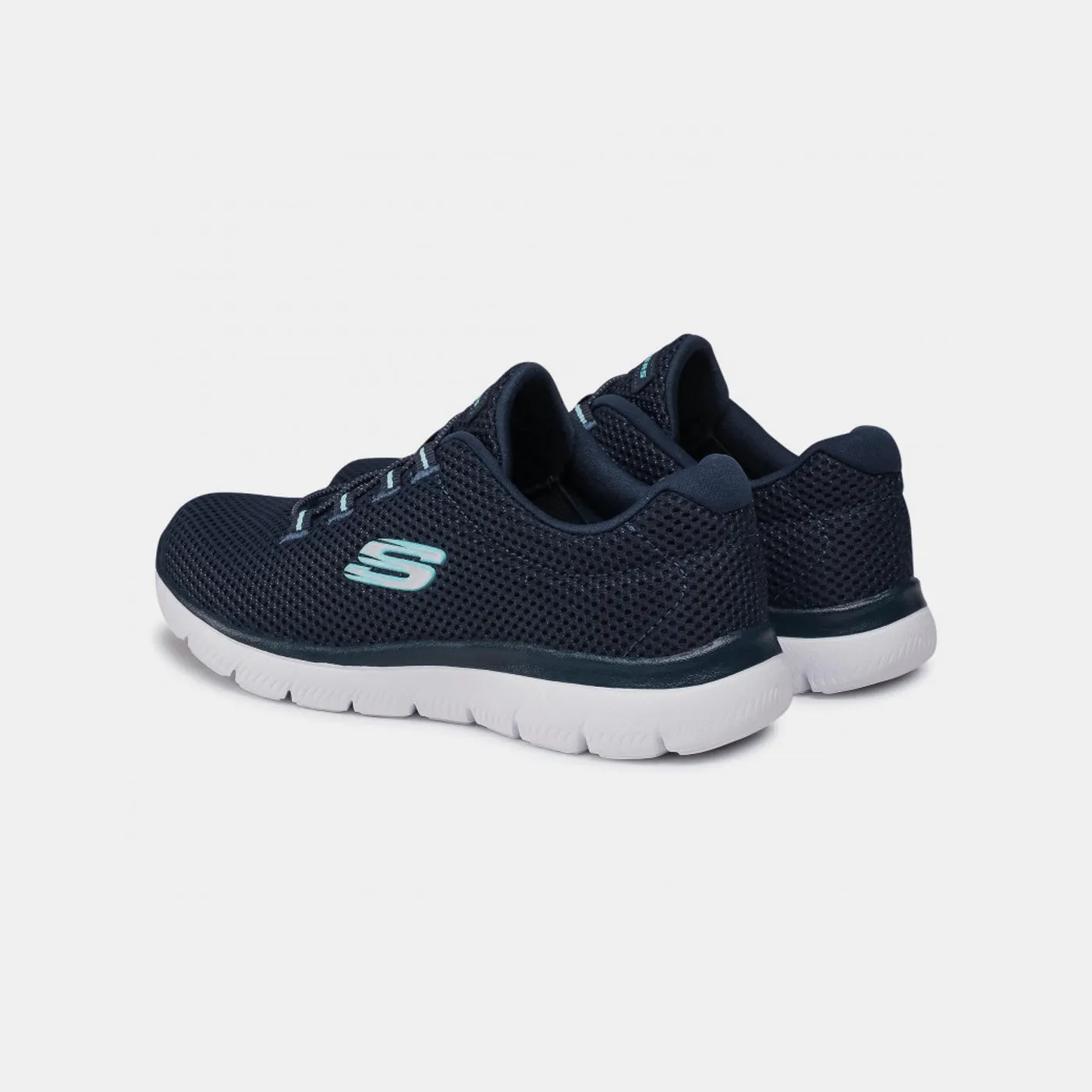 Skechers Summits Quick Lapse Navy Light Blue