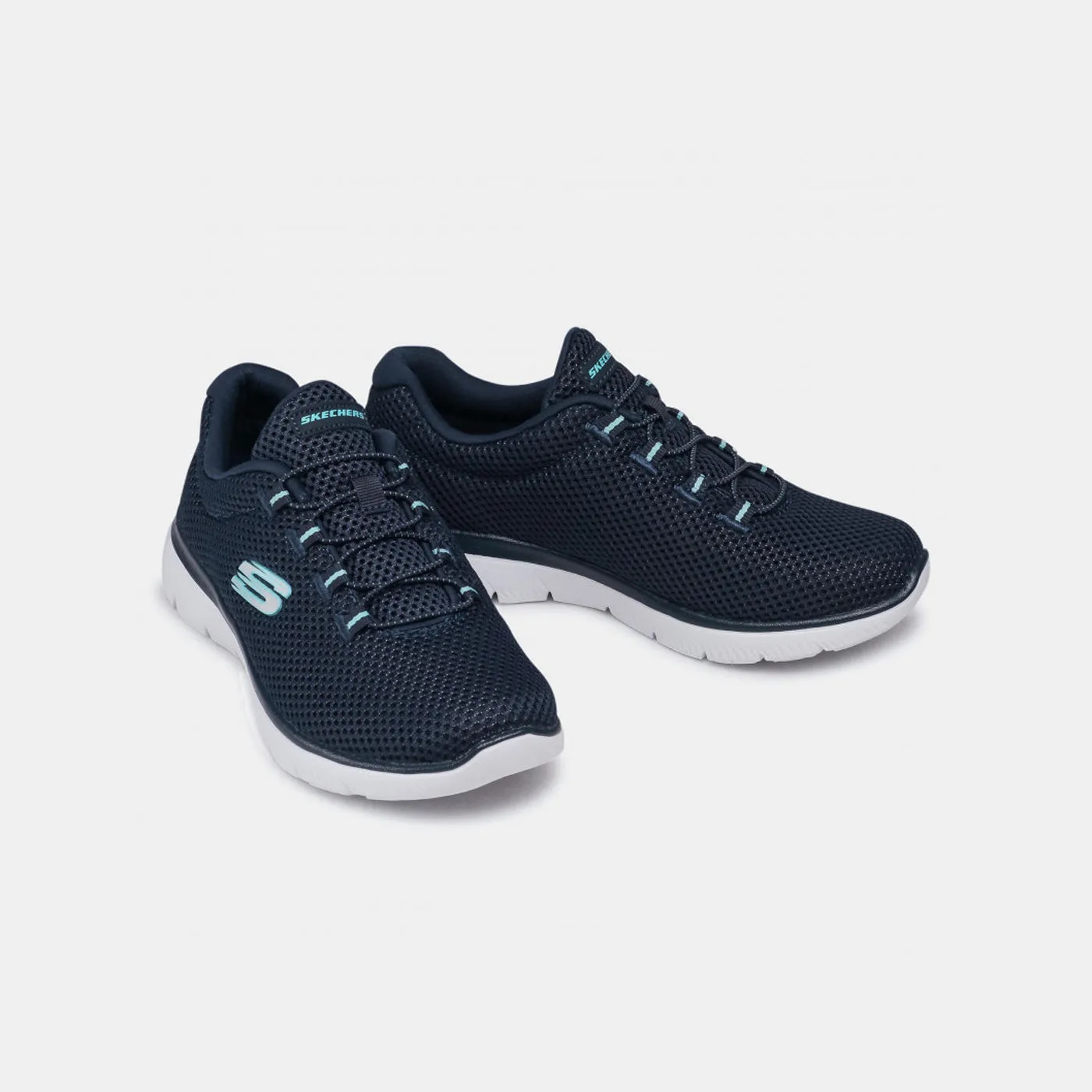 Skechers Summits Quick Lapse Navy Light Blue