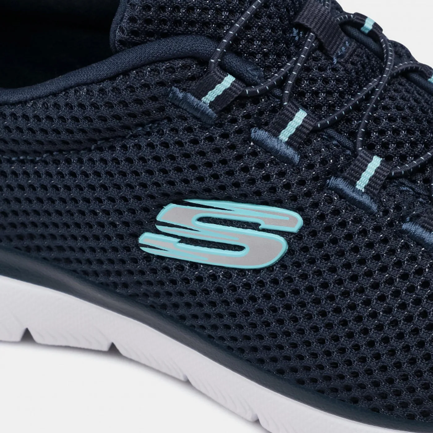 Skechers Summits Quick Lapse Navy Light Blue