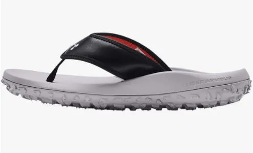 Under Armour Men's UA Fat Tire T Sandals Mod Gray Black US 7-14