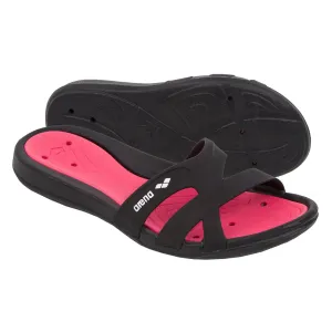 Women's Pool Sandals Arena Athena - Hook Black Pink