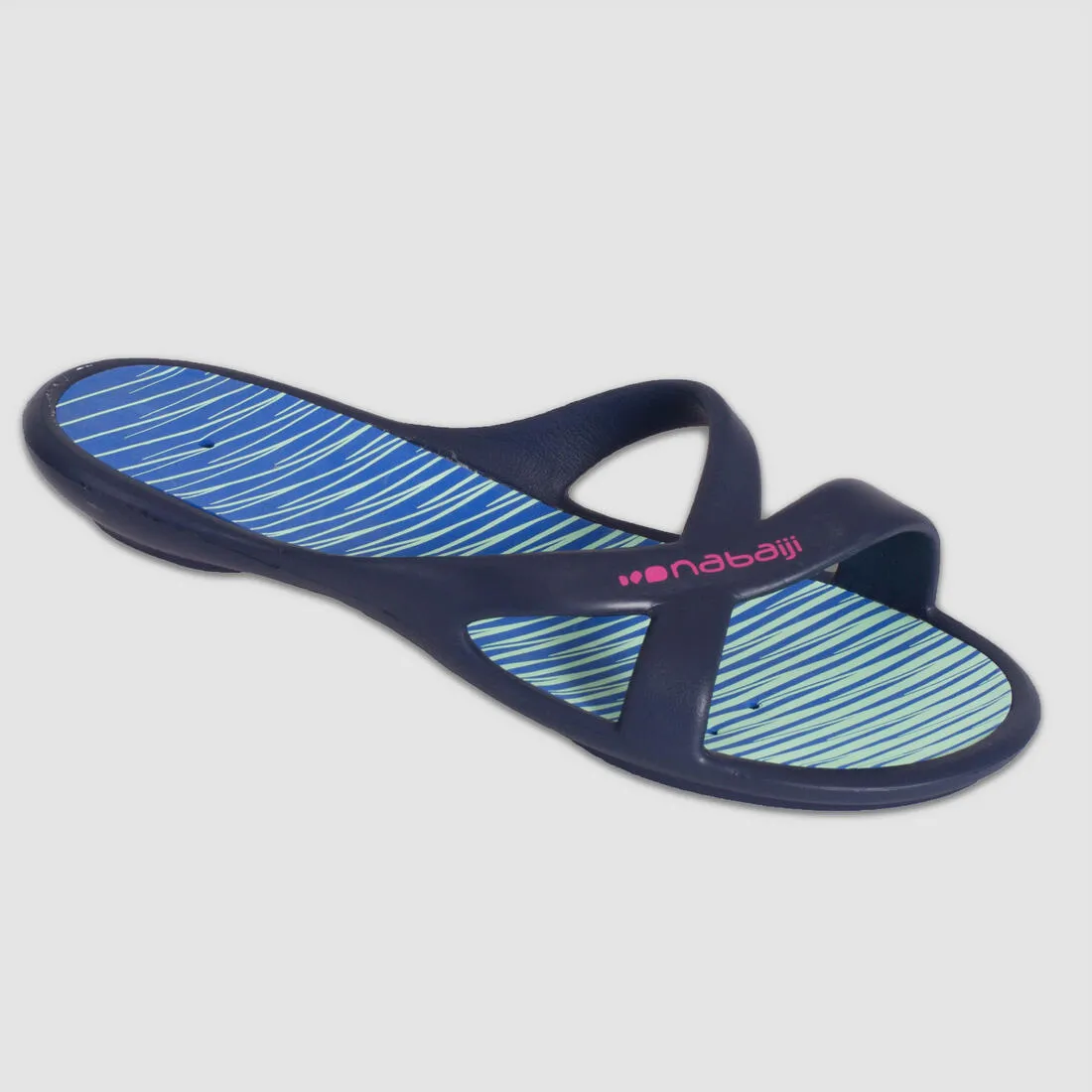 Women's pool sandals - Slap 500 print - Lay