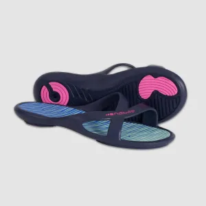 Women's pool sandals - Slap 500 print - Lay