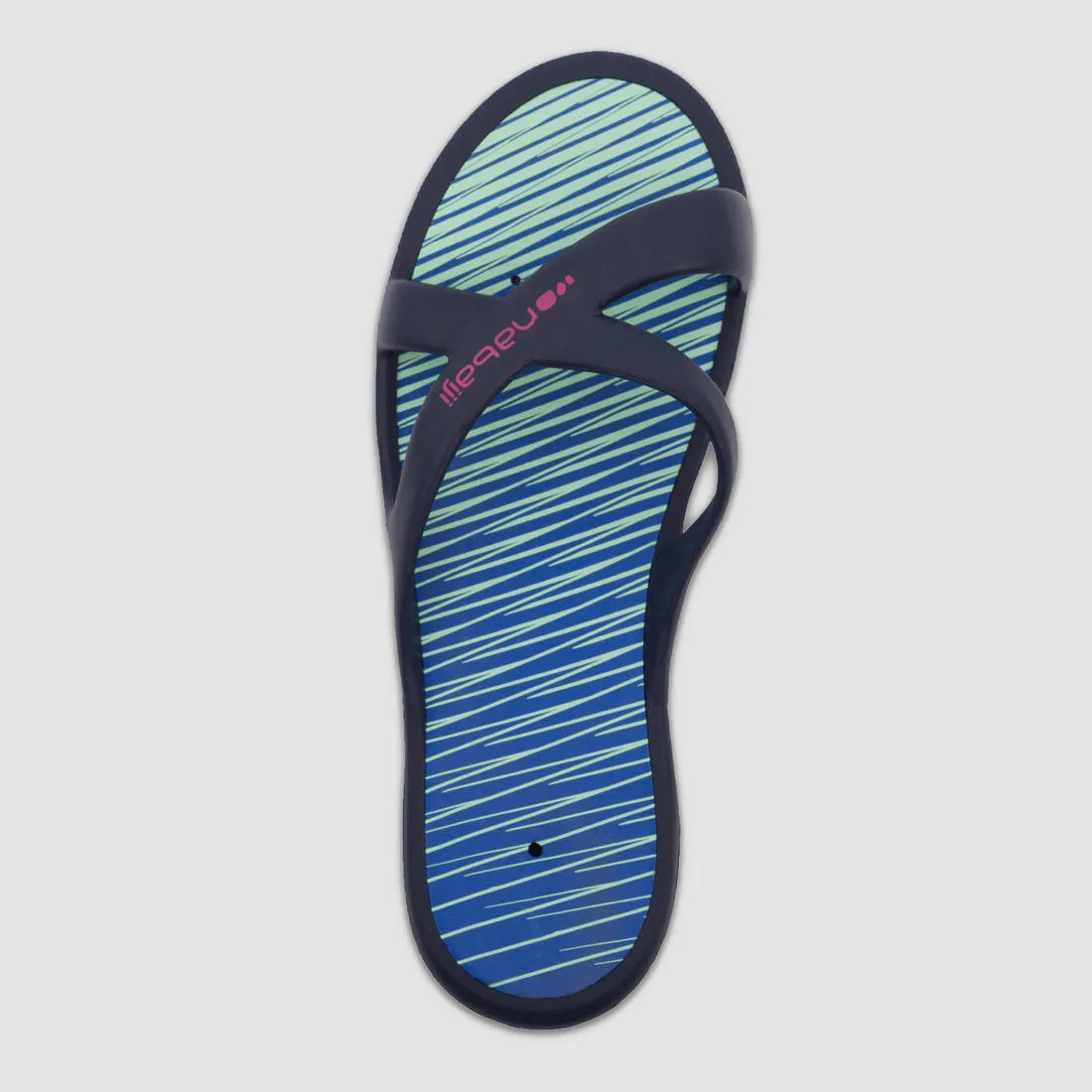 Women's pool sandals - Slap 500 print - Lay