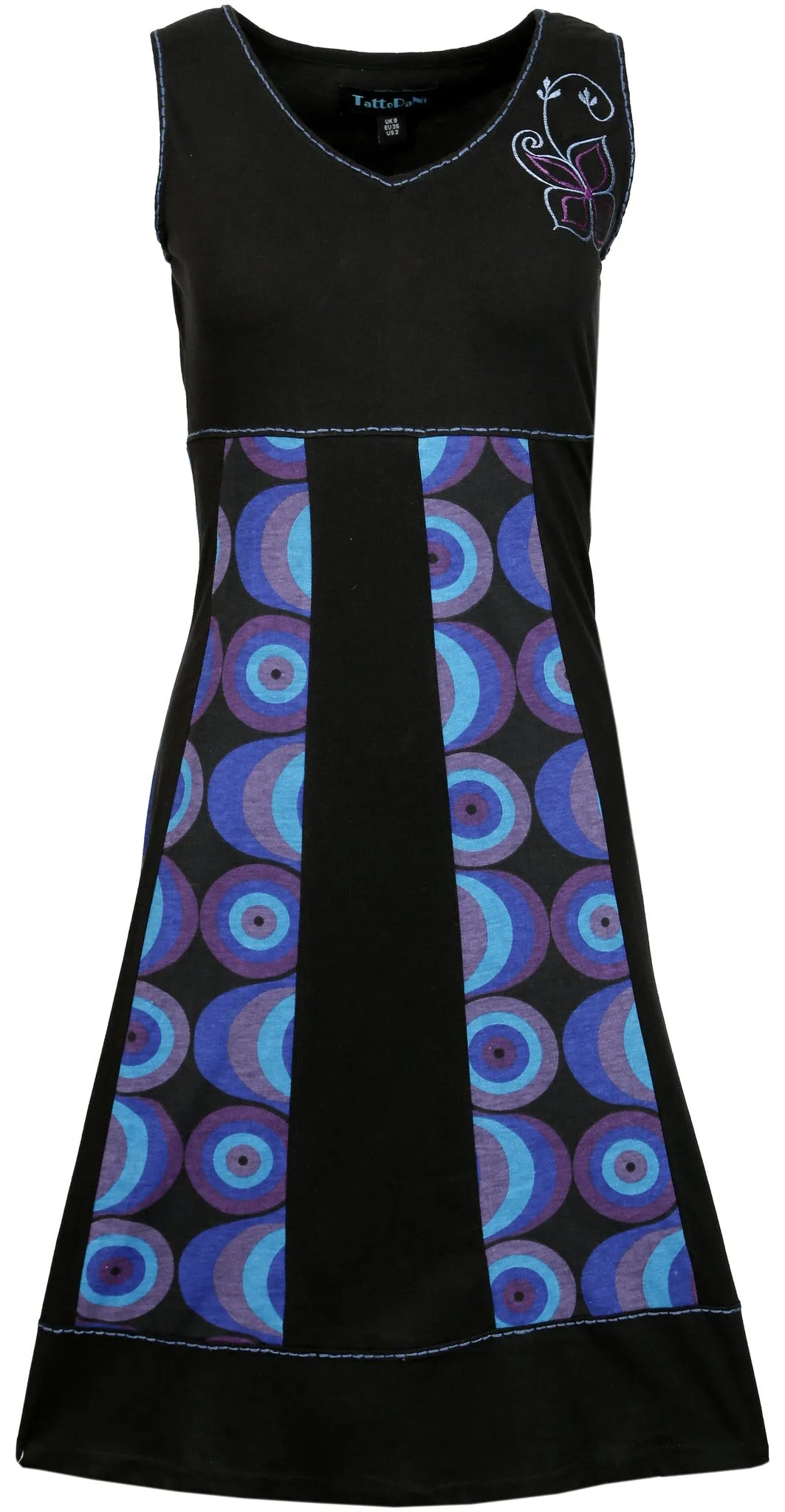 womens-summer-sleeveless-v-neck-dress-with-bubble-print-and-embroidery